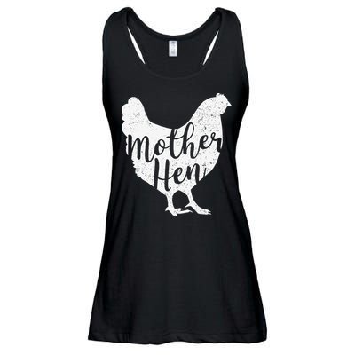 Mother Hen Happy Mother's Day Cute Chicken Gift For Women Ladies Essential Flowy Tank