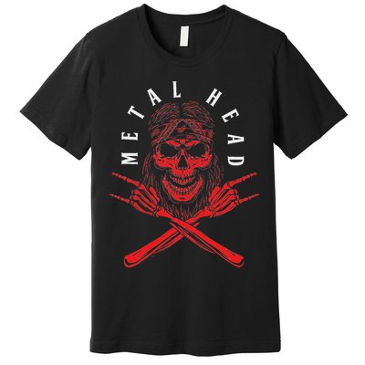 Metal Head Heavy Metal Death Metal Premium T-Shirt
