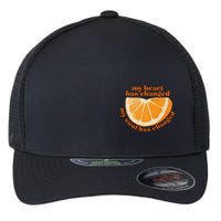 My Heart Has Changed My Soul Has Changed Front & Back Flexfit Unipanel Trucker Cap