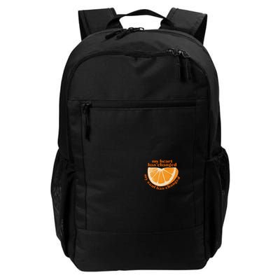 My Heart Has Changed My Soul Has Changed Front & Back Daily Commute Backpack