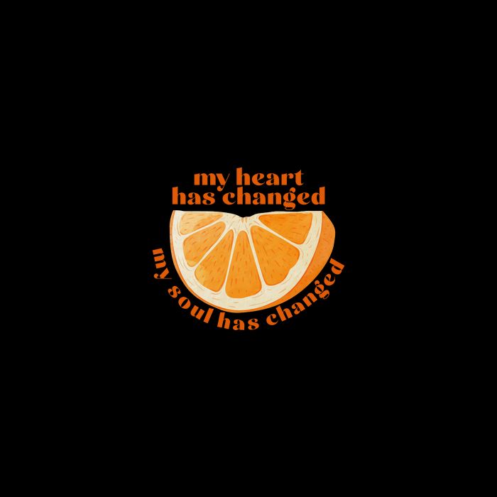 My Heart Has Changed My Soul Has Changed Front & Back Button