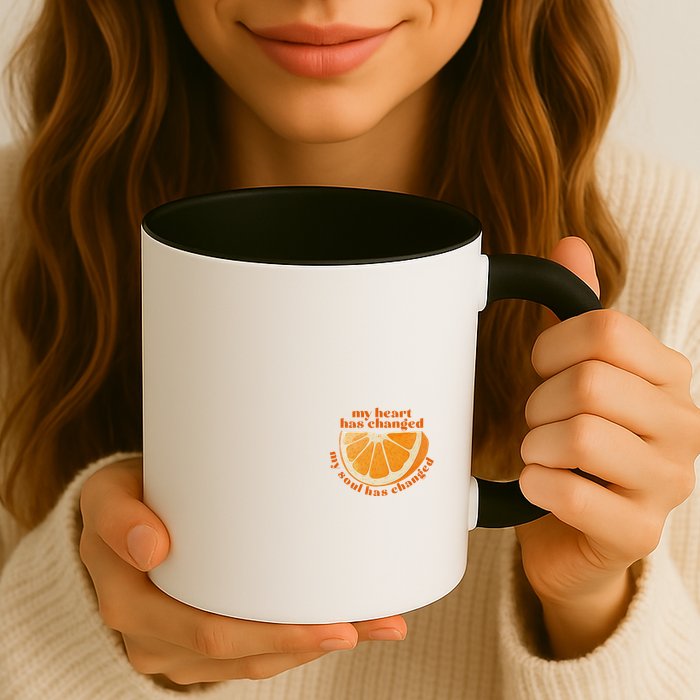 My Heart Has Changed My Soul Has Changed Front & Back Mug