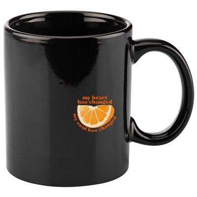 My Heart Has Changed My Soul Has Changed Front & Back 11oz C Handle Ceramic Mug