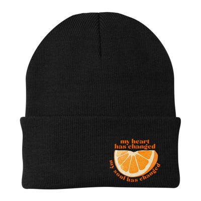 My Heart Has Changed My Soul Has Changed Front & Back Beanie