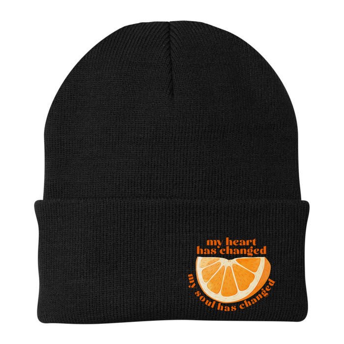 My Heart Has Changed My Soul Has Changed Front & Back Beanie