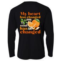 My Heart Has Changed My Soul Has Changed Front & Back Cooling Performance Long Sleeve Crew