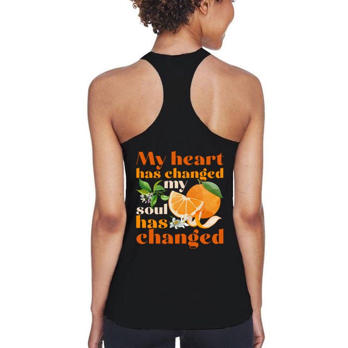 My Heart Has Changed My Soul Has Changed Front & Back Womens Tank Top
