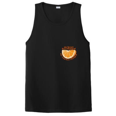 My Heart Has Changed My Soul Has Changed Front & Back PosiCharge Competitor Tank