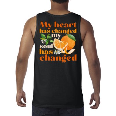 My Heart Has Changed My Soul Has Changed Front & Back Tank Top