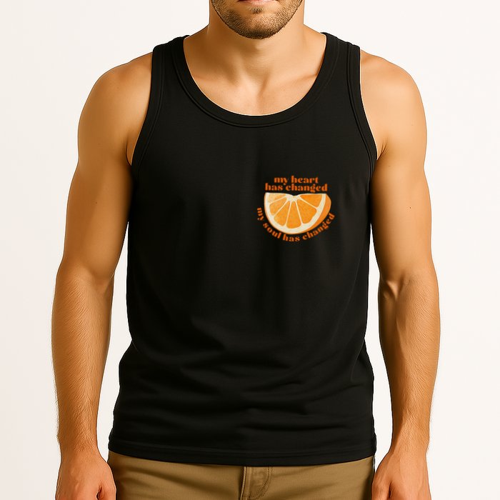 My Heart Has Changed My Soul Has Changed Front & Back Tank Top