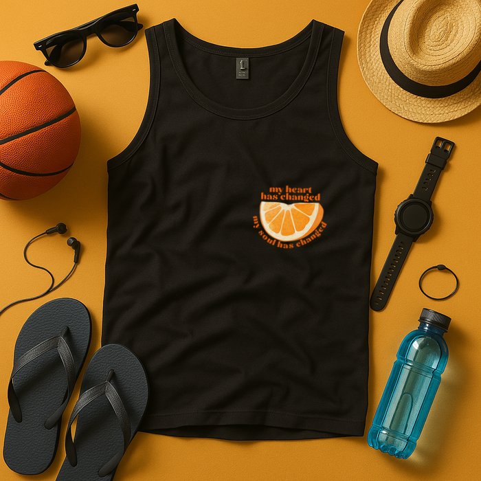 My Heart Has Changed My Soul Has Changed Front & Back Tank Top