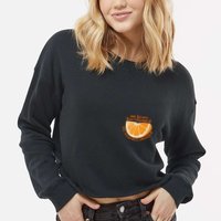 My Heart Has Changed My Soul Has Changed Front & Back Cropped Pullover Crew