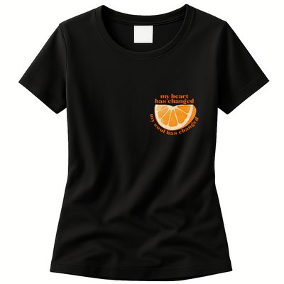 My Heart Has Changed My Soul Has Changed Front & Back Womens T-Shirt