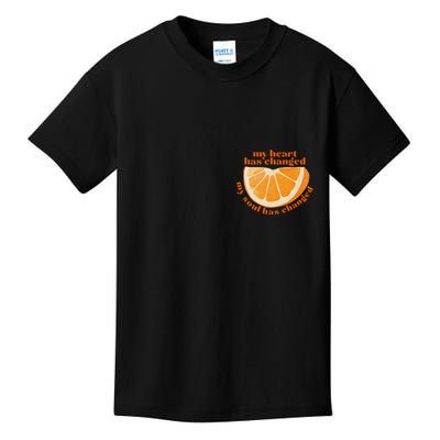My Heart Has Changed My Soul Has Changed Front & Back Kids T-Shirt