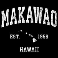Makawao Hawaii Hi Vintage Athletic Sports Doggie Tank