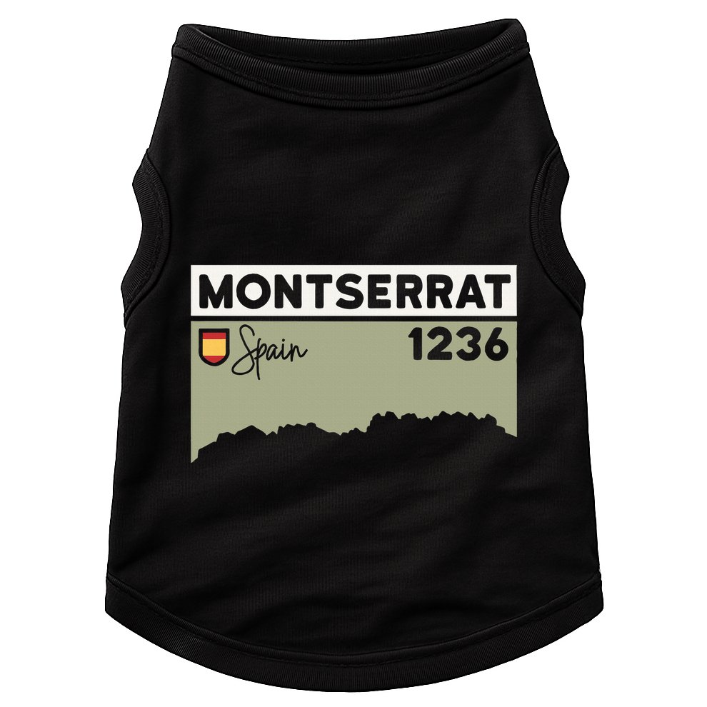 Montserrat Height Hike Monastery Barcelona Spain Hiking Doggie Tank