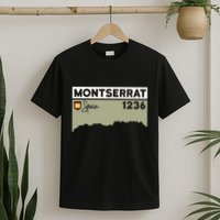Montserrat Height Hike Monastery Barcelona Spain Hiking T-Shirt