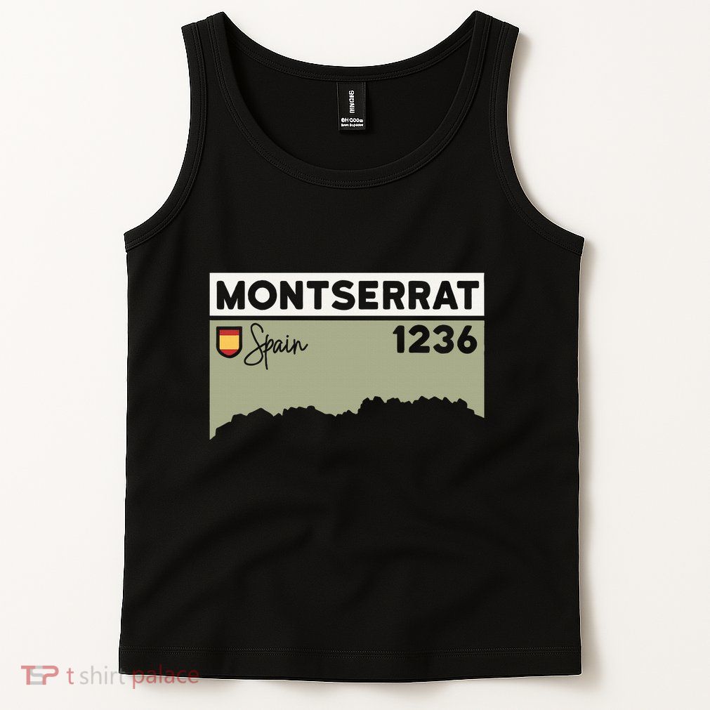 Montserrat Height Hike Monastery Barcelona Spain Hiking Tank Top