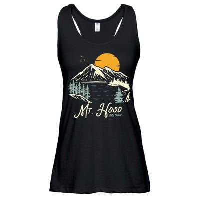 Mount Hood  Hiking & Outdoor Oregon Ladies Essential Flowy Tank