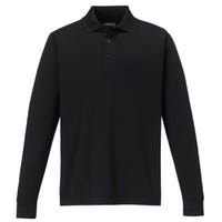 My Head Hurts But IM Being Brave Performance Long Sleeve Polo