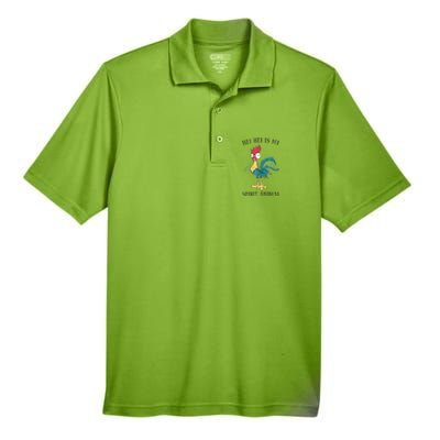 Moana Hei Hei Is My Spirit Animal Portrait Men's Origin Performance Pique Polo