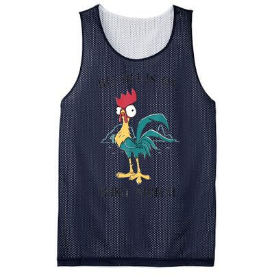 Moana Hei Hei Is My Spirit Animal Portrait Mesh Reversible Basketball Jersey Tank