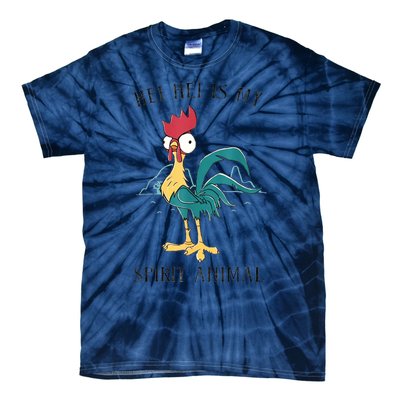 Moana Hei Hei Is My Spirit Animal Portrait Tie-Dye T-Shirt