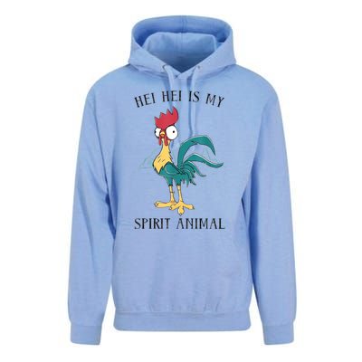 Moana Hei Hei Is My Spirit Animal Portrait Unisex Surf Hoodie