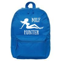 Milf Hunter Hot Moms Funny Gift 16 in Basic Backpack