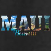 Maui Hawaii Hawaiian Islands Surf Surfing Surfer Gift 7 Panel Mesh Trucker Snapback Hat