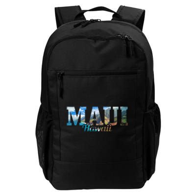 Maui Hawaii Hawaiian Islands Surf Surfing Surfer Gift Daily Commute Backpack