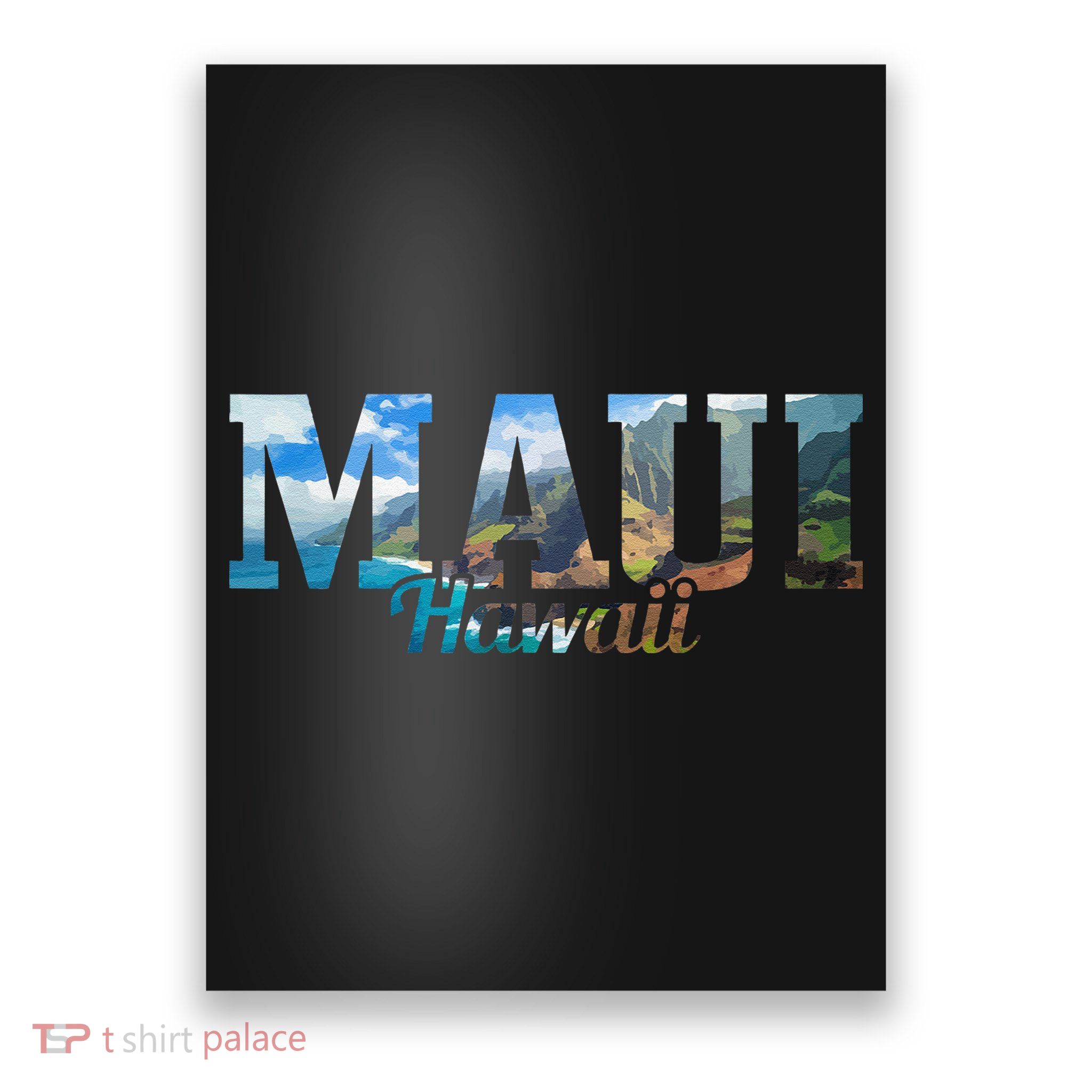 Maui Hawaii Hawaiian Islands Surf Surfing Surfer Gift Poster