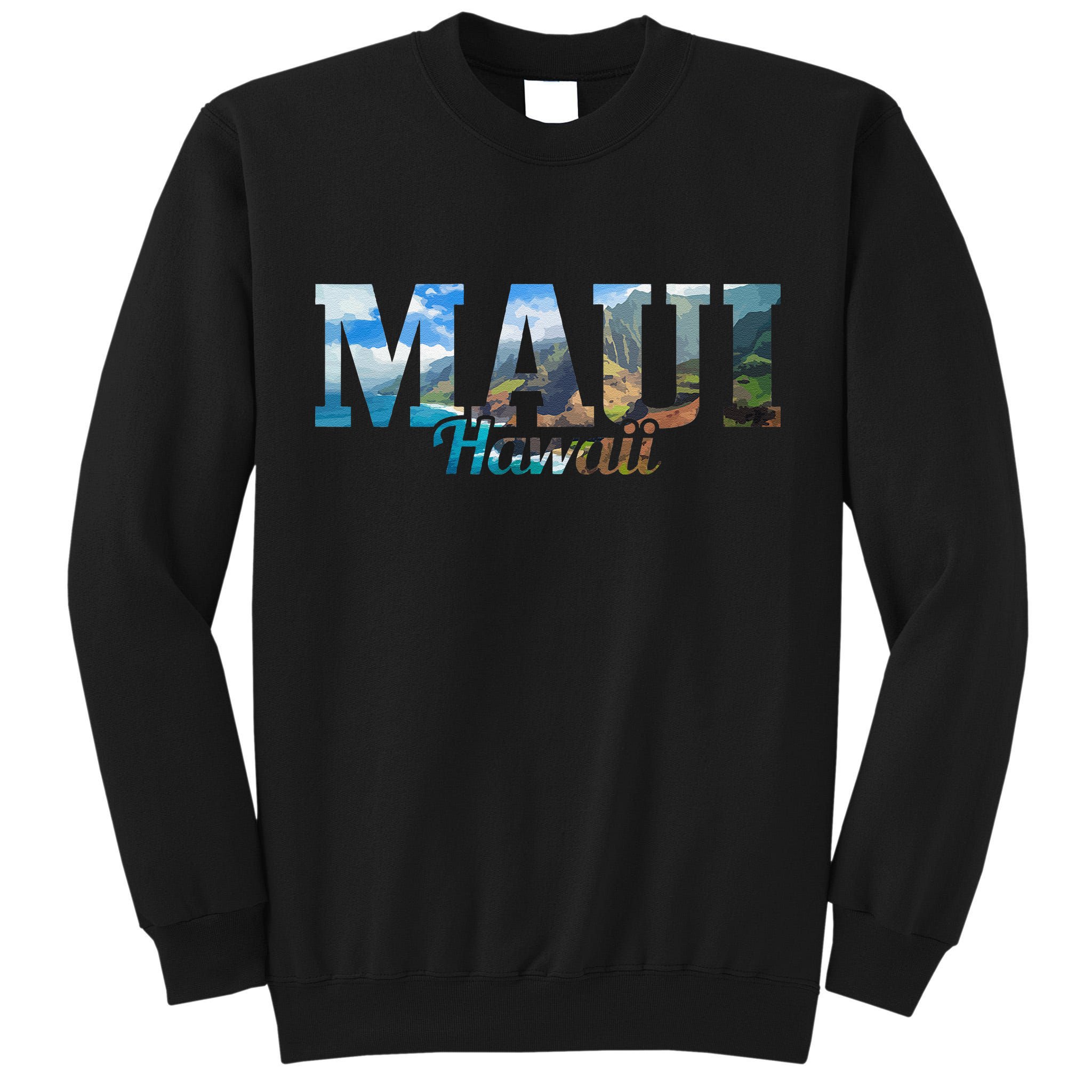 Maui Hawaii Hawaiian Islands Surf Surfing Surfer Gift Tall Sweatshirt