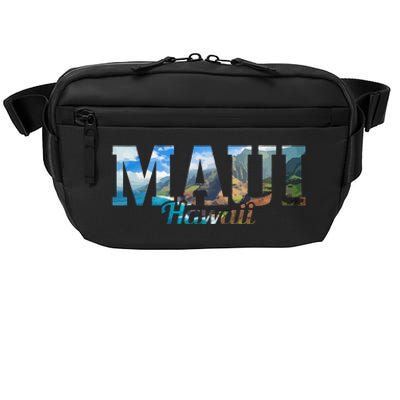 Maui Hawaii Hawaiian Islands Surf Surfing Surfer Gift Crossbody Pack