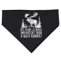 My Home Is More Important Than A Golf Course Florida Wild USA-Made Doggie Bandana