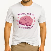 Mental Health Is Important Brain Cooling Performance Crew T-Shirt