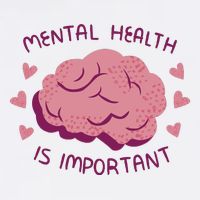 Mental Health Is Important Brain Cooling Performance Crew T-Shirt