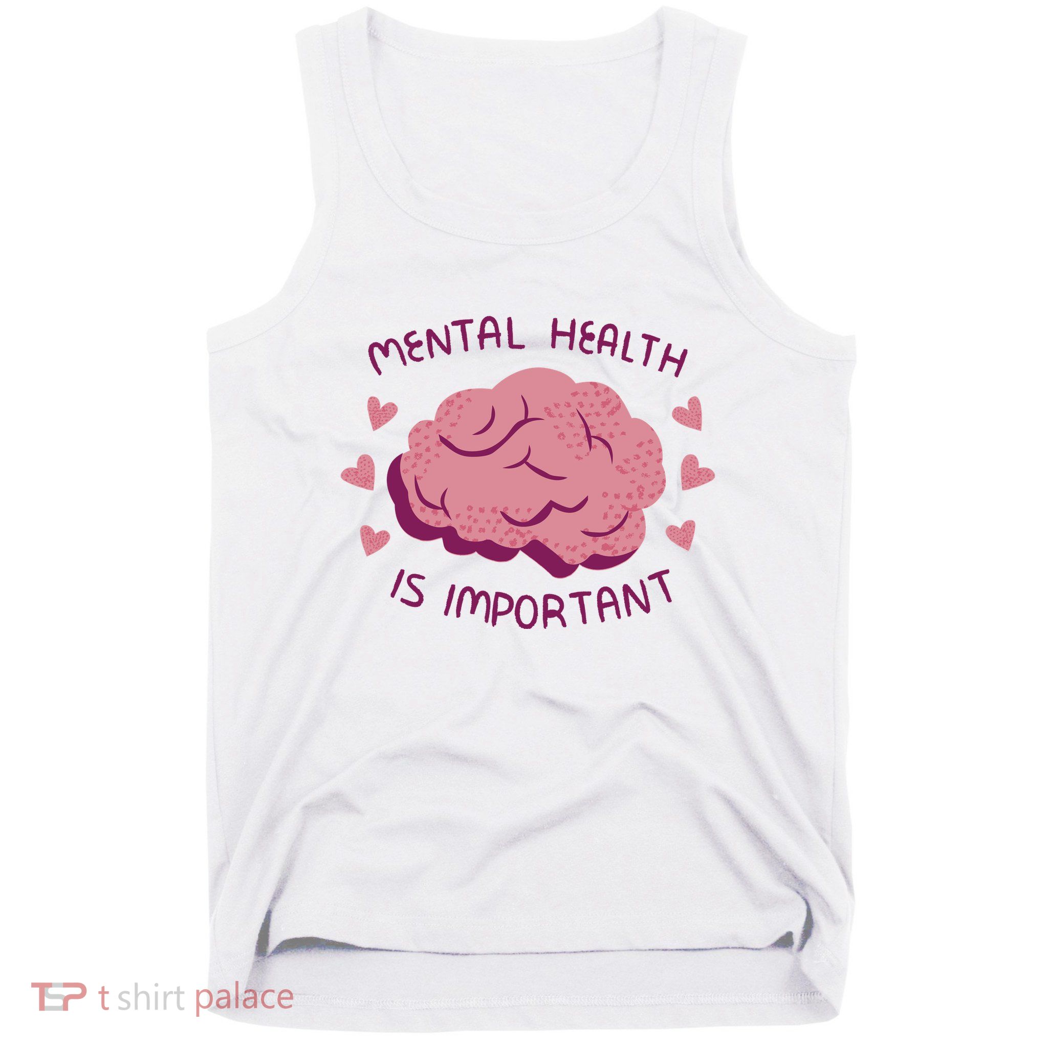 Mental Health Is Important Brain Tank Top