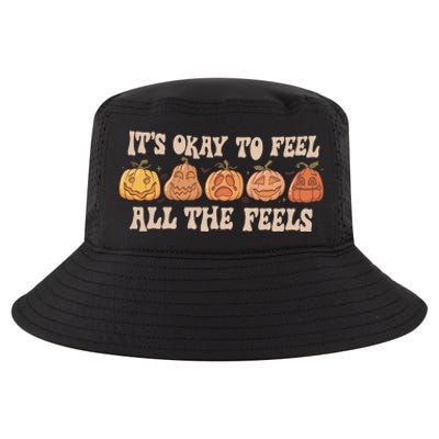 Mental Health Its Okay To Feel All The Feels Cool Comfort Performance Bucket Hat