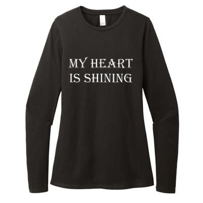 My Heart Is Shining Womens CVC Long Sleeve Shirt