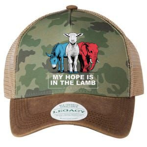 My Hope Is In The Lamb Legacy Tie Dye Trucker Hat