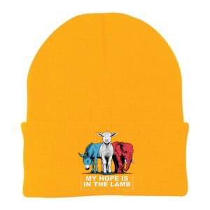 My Hope Is In The Lamb Knit Cap Winter Beanie