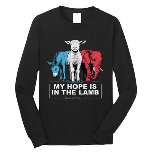 My Hope Is In The Lamb Long Sleeve Shirt