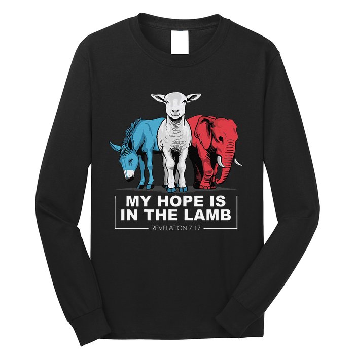 My Hope Is In The Lamb Long Sleeve Shirt