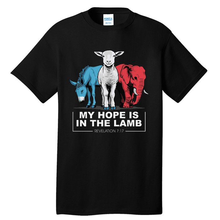 My Hope Is In The Lamb Tall T-Shirt