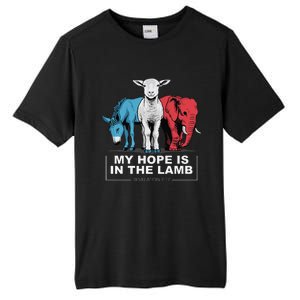 My Hope Is In The Lamb Tall Fusion ChromaSoft Performance T-Shirt