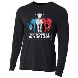 My Hope Is In The Lamb Cooling Performance Long Sleeve Crew