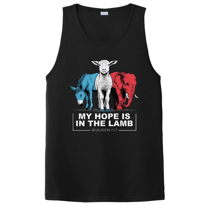 My Hope Is In The Lamb PosiCharge Competitor Tank