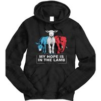 My Hope Is In The Lamb Tie Dye Hoodie