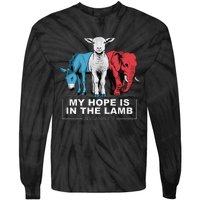 My Hope Is In The Lamb Tie-Dye Long Sleeve Shirt